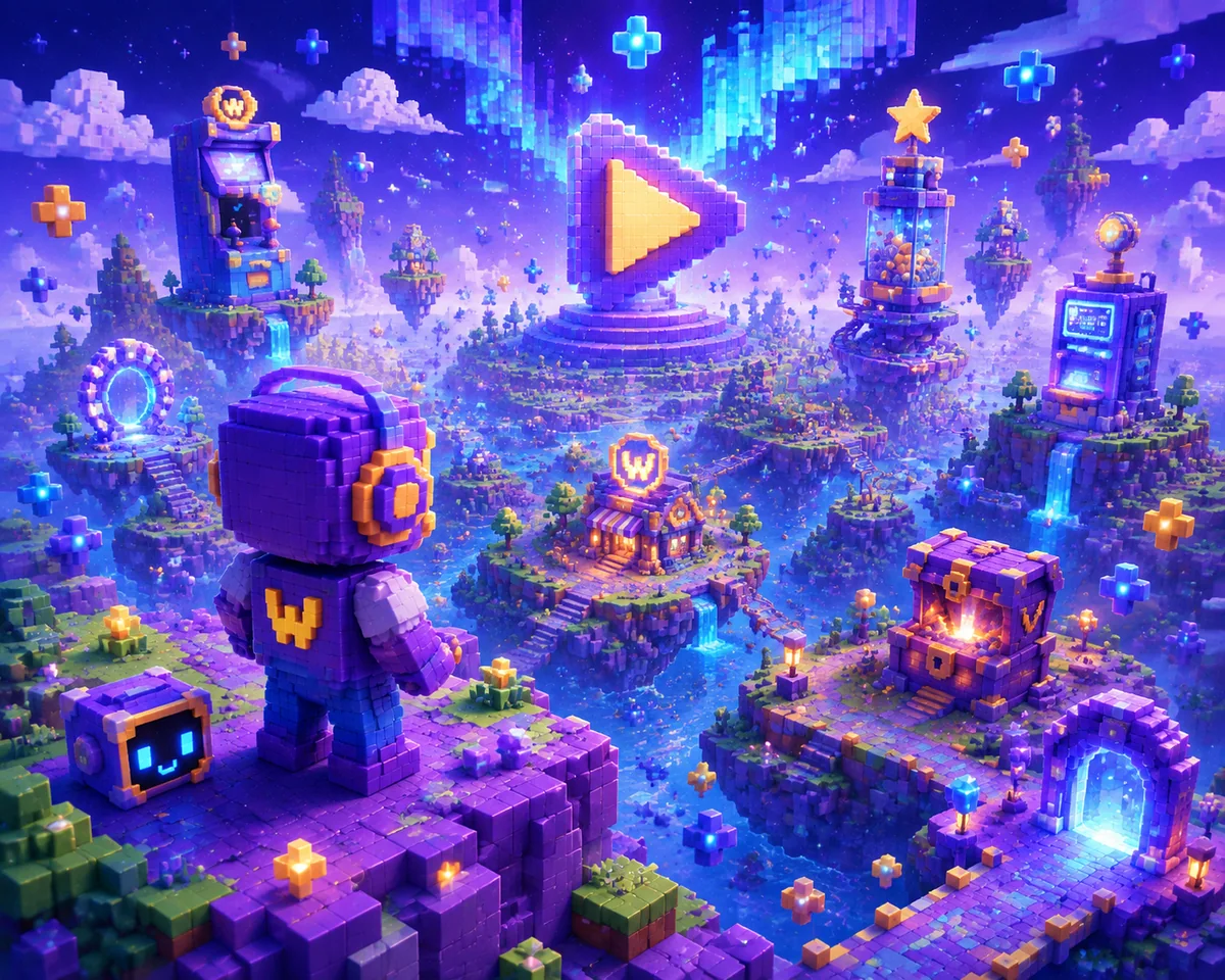 WOW GAMEVERSE 体素游戏世界